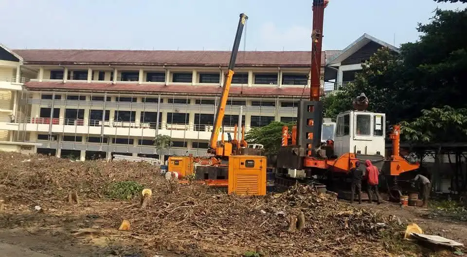 Proses Pemancangan